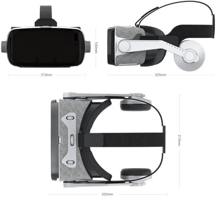 Adjustable VR Headset – Compatible with iPhone & Android  Perfect Gift for Kids & Adults - Image 2